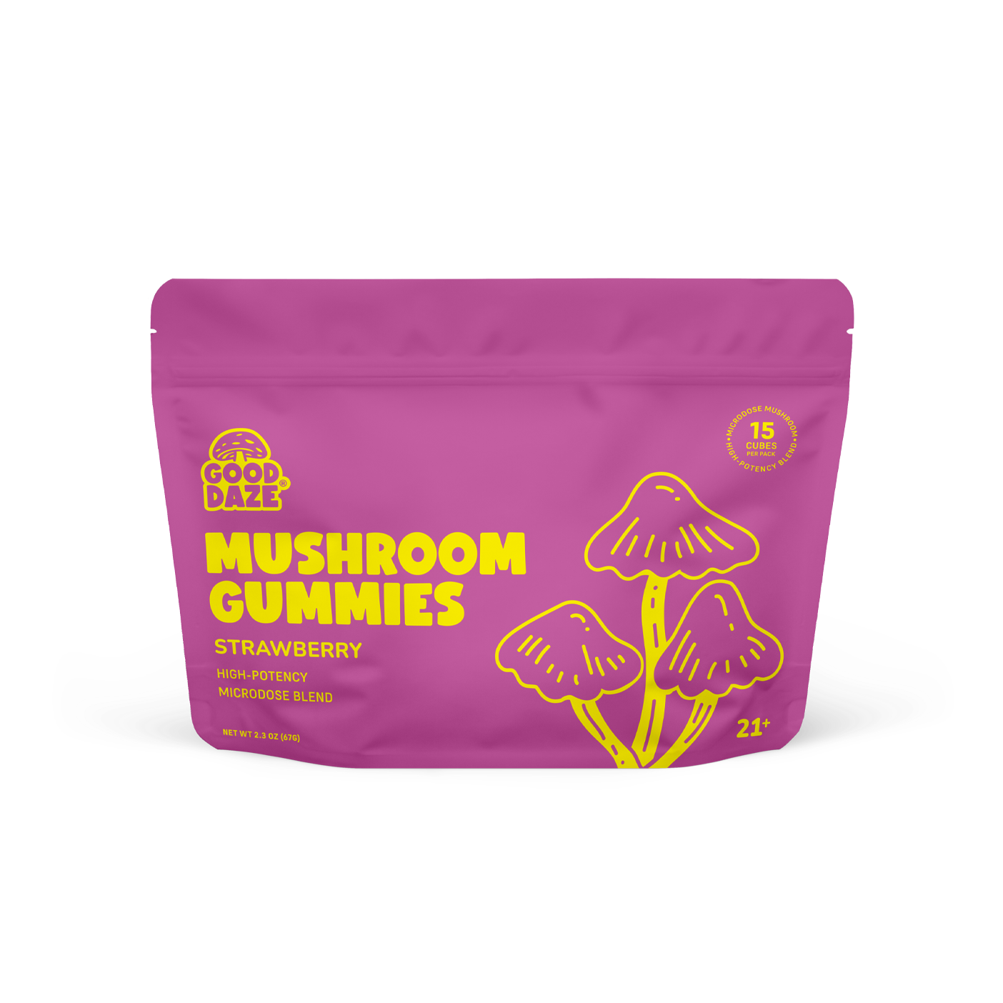 Strawberry Mushroom Gummies